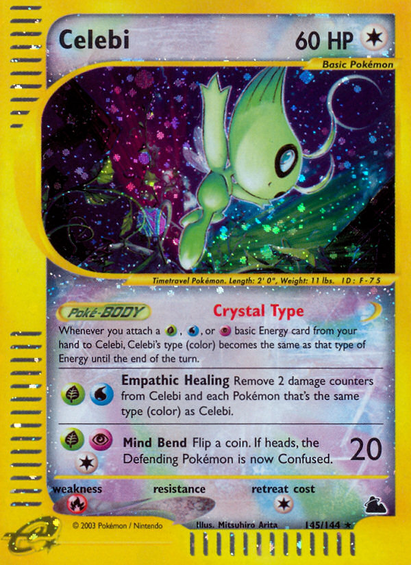 Celebi (145/144) [Skyridge] - Card Brawlers | Quebec | Canada | Yu-Gi-Oh!
