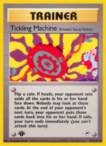 Tickling Machine (119/132) [Gym Heroes 1st Edition] - Card Brawlers | Quebec | Canada | Yu-Gi-Oh!