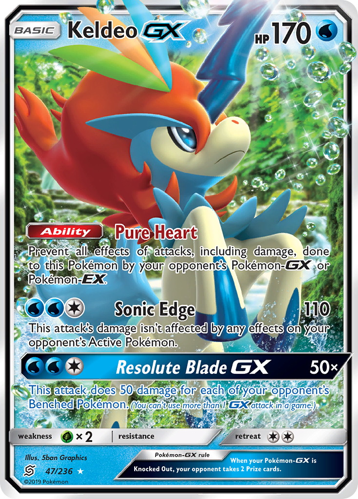 Keldeo GX (47/236) [Sun & Moon: Unified Minds] - Card Brawlers | Quebec | Canada | Yu-Gi-Oh!