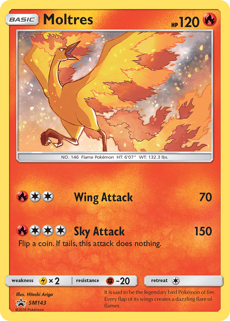 Moltres (SM143) [Sun & Moon: Black Star Promos] - Card Brawlers | Quebec | Canada | Yu-Gi-Oh!