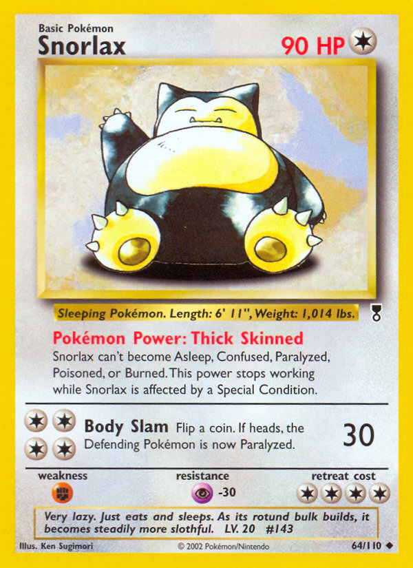 Snorlax (64/110) [Legendary Collection] - Card Brawlers | Quebec | Canada | Yu-Gi-Oh!