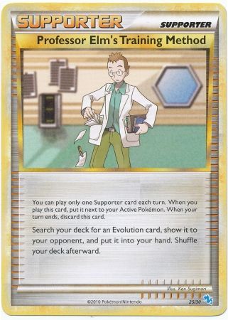 Professor Elm's Training Method (25/30) [HeartGold & SoulSilver: Trainer Kit - Gyarados] - Card Brawlers | Quebec | Canada | Yu-Gi-Oh!