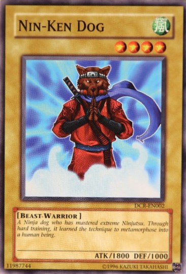 Nin-Ken Dog [DCR-EN002] Common - Card Brawlers | Quebec | Canada | Yu-Gi-Oh!