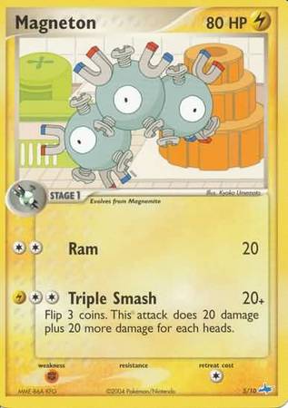 Magneton (5/10) [EX: Trainer Kit - Latios] - Card Brawlers | Quebec | Canada | Yu-Gi-Oh!