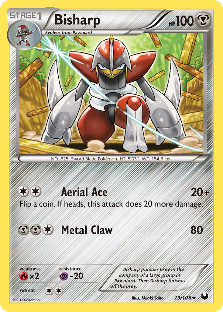 Bisharp (79/108) [Black & White: Dark Explorers] - Card Brawlers | Quebec | Canada | Yu-Gi-Oh!