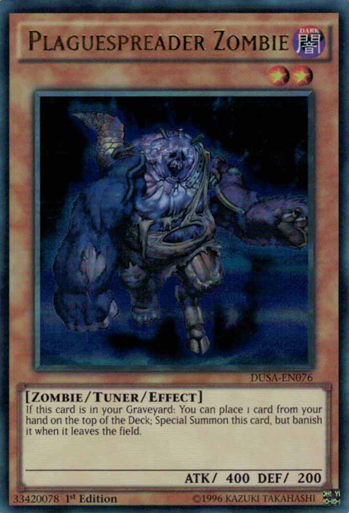 Plaguespreader Zombie [DUSA-EN076] Ultra Rare - Yu-Gi-Oh! - Card Brawlers | Quebec | Canada |