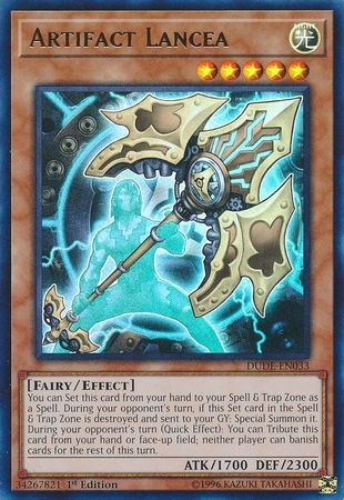 Artifact Lancea [DUDE-EN033] Ultra Rare - Card Brawlers | Quebec | Canada | Yu-Gi-Oh!