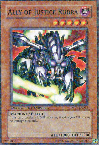 Ally of Justice Rudra [DT01-EN025] Common - Card Brawlers | Quebec | Canada | Yu-Gi-Oh!