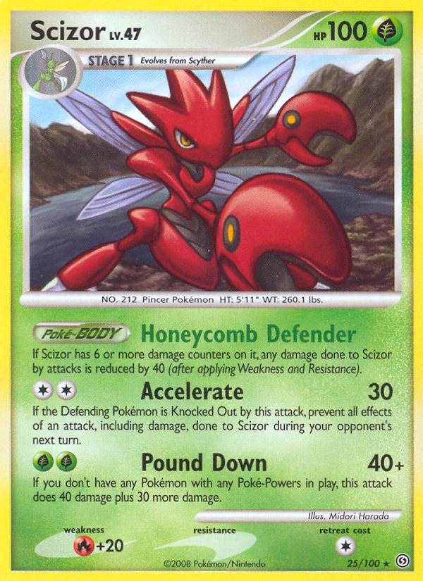 Scizor (25/100) [Diamond & Pearl: Stormfront] - Card Brawlers | Quebec | Canada | Yu-Gi-Oh!
