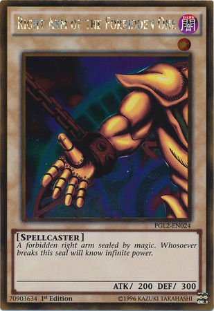Right Arm of the Forbidden One [PGL2-EN024] Gold Rare - Card Brawlers | Quebec | Canada | Yu-Gi-Oh!