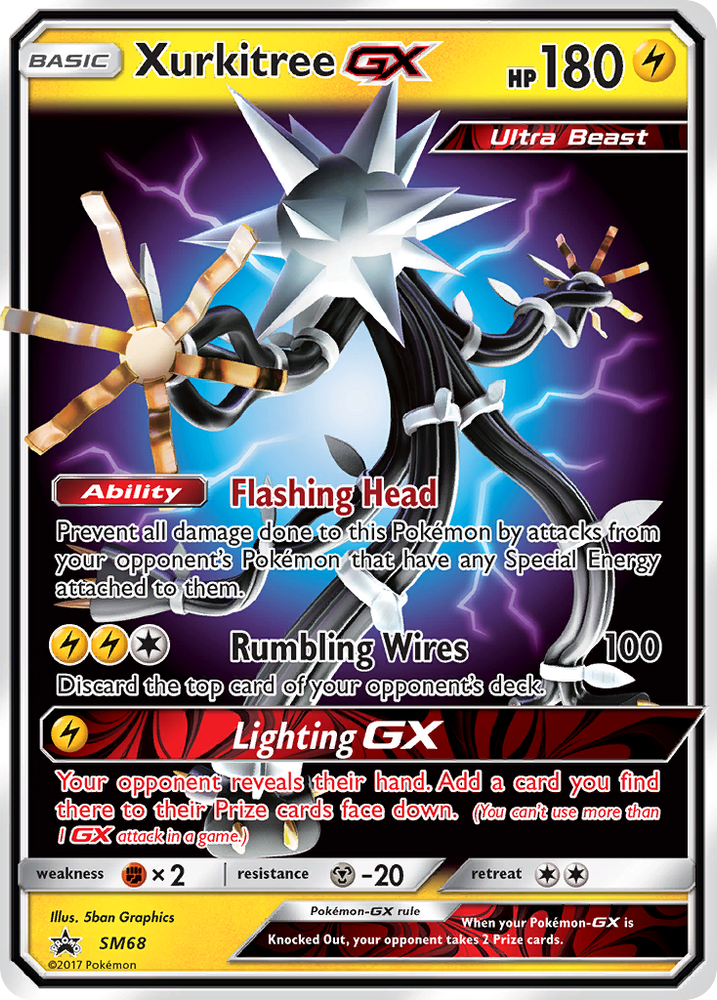 Xurkitree GX (SM68) [Sun & Moon: Black Star Promos] - Card Brawlers | Quebec | Canada | Yu-Gi-Oh!