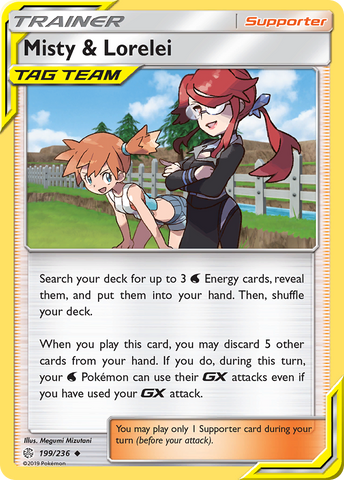 Misty & Lorelei (199/236) [Sun & Moon: Cosmic Eclipse] - Card Brawlers | Quebec | Canada | Yu-Gi-Oh!