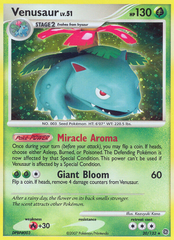 Venusaur (20/132) (Theme Deck Exclusive) [Diamond & Pearl: Secret Wonders] - Card Brawlers | Quebec | Canada | Yu-Gi-Oh!