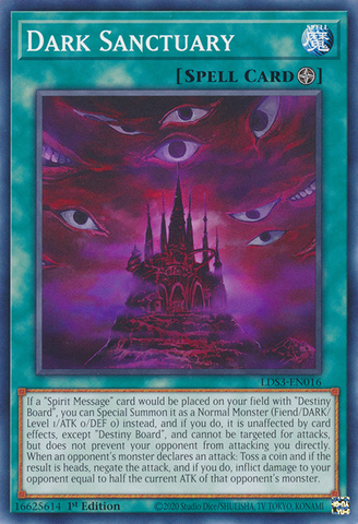 Dark Sanctuary [LDS3-EN016] Common - Card Brawlers | Quebec | Canada | Yu-Gi-Oh!