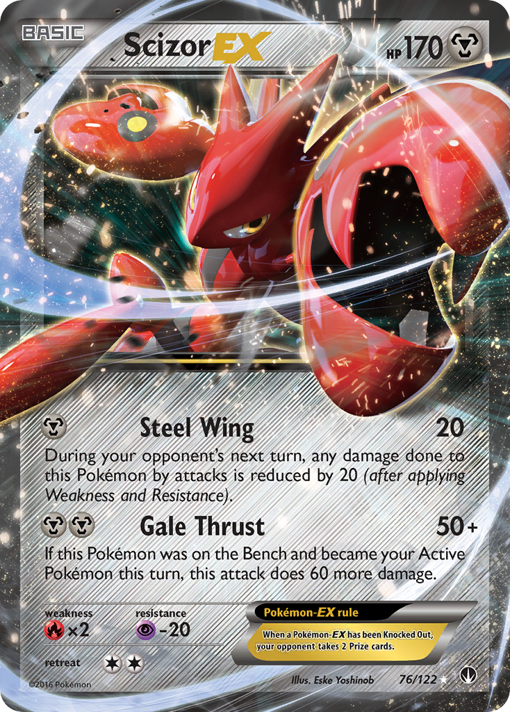 Scizor EX (76/122) [XY: BREAKpoint] - Card Brawlers | Quebec | Canada | Yu-Gi-Oh!