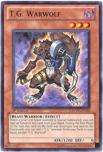 T.G. Warwolf [EXVC-EN020] Common - Card Brawlers | Quebec | Canada | Yu-Gi-Oh!