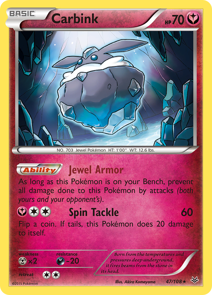 Carbink (47/108) [XY: Roaring Skies] - Card Brawlers | Quebec | Canada | Yu-Gi-Oh!
