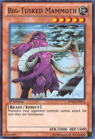 Big-Tusked Mammoth [BPW2-EN013] Super Rare - Yu-Gi-Oh! - Card Brawlers | Quebec | Canada |