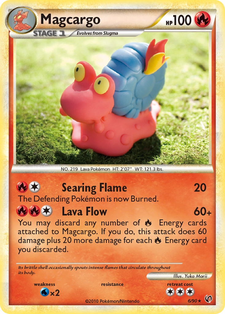 Magcargo (6/90) [HeartGold & SoulSilver: Undaunted] - Card Brawlers | Quebec | Canada | Yu-Gi-Oh!