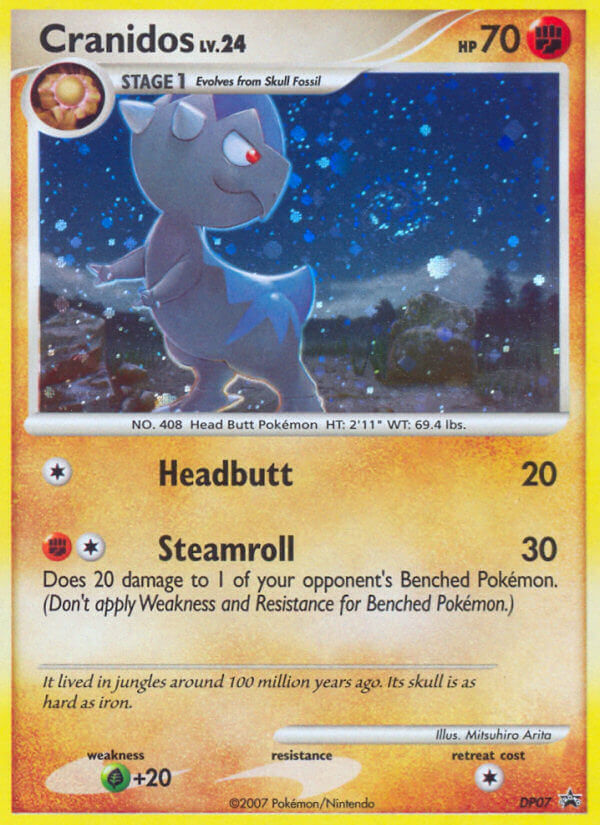 Cranidos (DP07) [Diamond & Pearl: Black Star Promos] - Card Brawlers | Quebec | Canada | Yu-Gi-Oh!