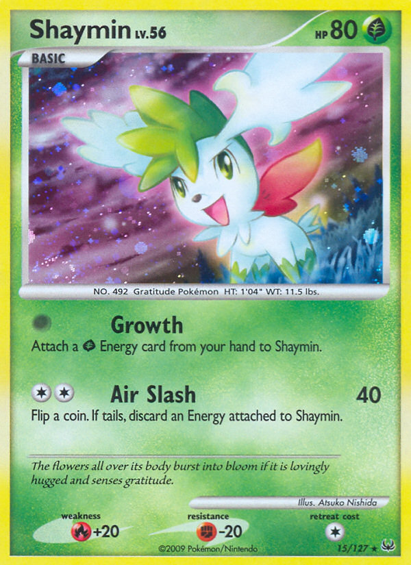 Shaymin (15/127) [Platinum: Base Set] - Card Brawlers | Quebec | Canada | Yu-Gi-Oh!