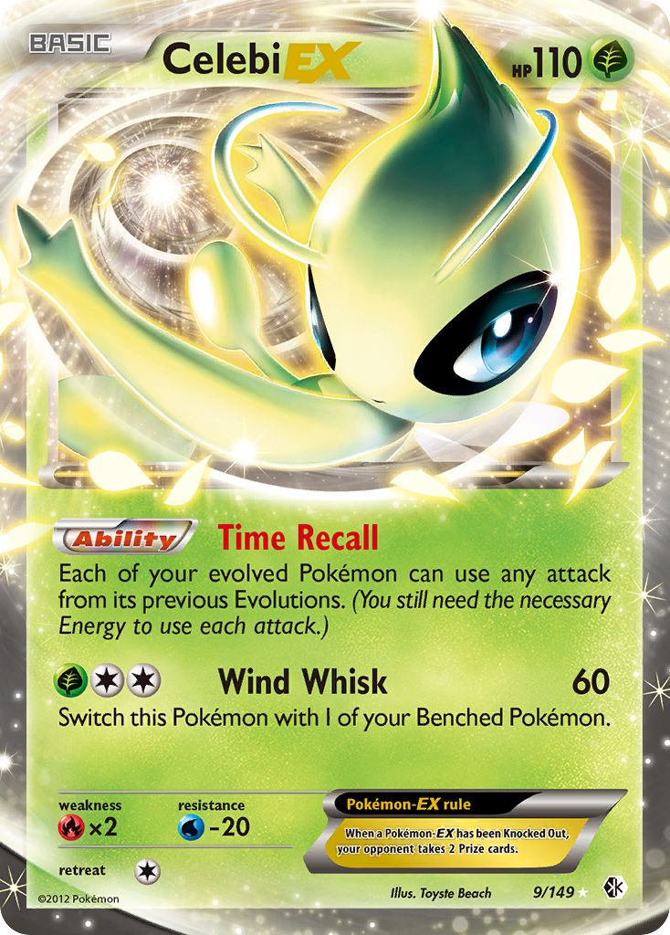 Celebi EX (9/149) [Black & White: Boundaries Crossed] - Card Brawlers | Quebec | Canada | Yu-Gi-Oh!