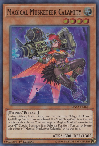 Magical Musketeer Calamity [SPWA-EN020] Super Rare - Yu-Gi-Oh! - Card Brawlers | Quebec | Canada |