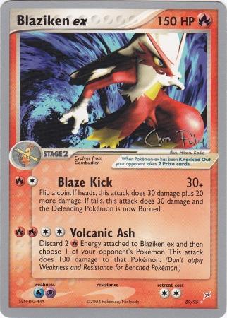 Blaziken ex (89/95) (Blaziken Tech - Chris Fulop) [World Championships 2004] - Card Brawlers | Quebec | Canada | Yu-Gi-Oh!