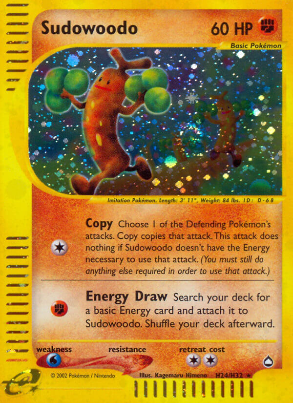 Sudowoodo (H24/H32) [Aquapolis] - Card Brawlers | Quebec | Canada | Yu-Gi-Oh!