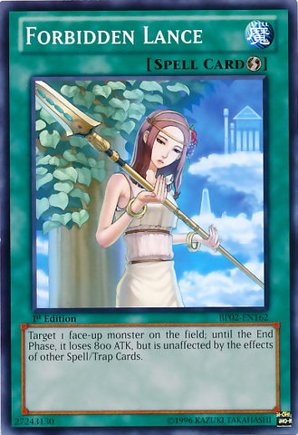 Forbidden Lance [BP02-EN162] Mosaic Rare - Card Brawlers | Quebec | Canada | Yu-Gi-Oh!