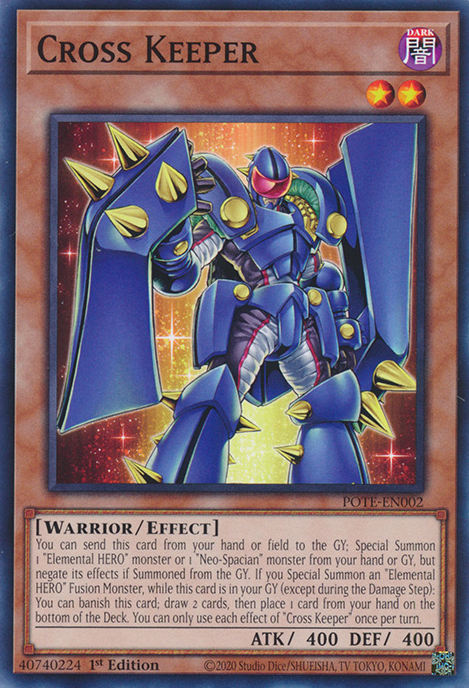 Cross Keeper [POTE-EN002] Common - Card Brawlers | Quebec | Canada | Yu-Gi-Oh!