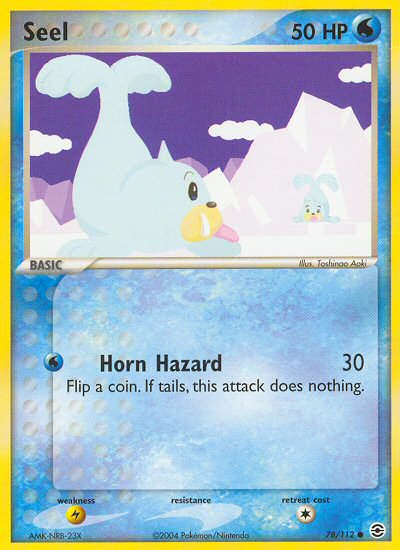 Seel (78/112) [EX: FireRed & LeafGreen] - Card Brawlers | Quebec | Canada | Yu-Gi-Oh!