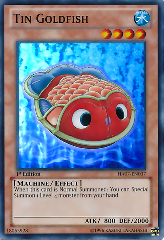 Tin Goldfish [HA07-EN037] Super Rare - Card Brawlers | Quebec | Canada | Yu-Gi-Oh!