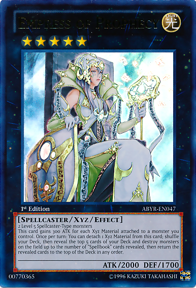 Empress of Prophecy [ABYR-EN047] Ultra Rare - Card Brawlers | Quebec | Canada | Yu-Gi-Oh!