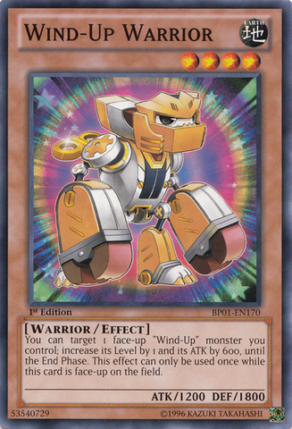 Wind-Up Warrior [BP01-EN170] Common - Card Brawlers | Quebec | Canada | Yu-Gi-Oh!