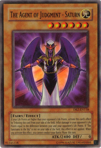 The Agent of Judgment - Saturn [DR2-EN118] Super Rare - Card Brawlers | Quebec | Canada | Yu-Gi-Oh!