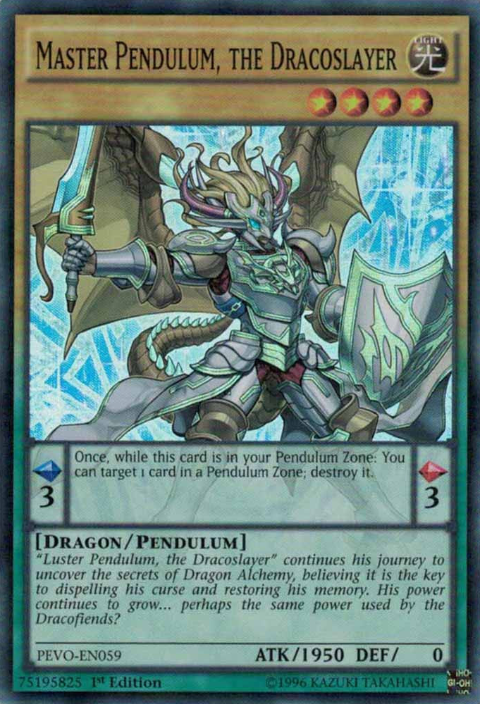 Master Pendulum, the Dracoslayer [PEVO-EN059] Super Rare - Yu-Gi-Oh! - Card Brawlers | Quebec | Canada |