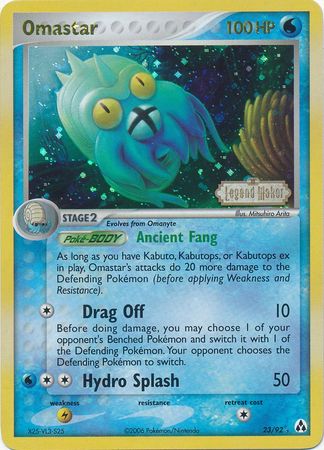 Omastar (23/92) (Stamped) [EX: Legend Maker] - Card Brawlers | Quebec | Canada | Yu-Gi-Oh!
