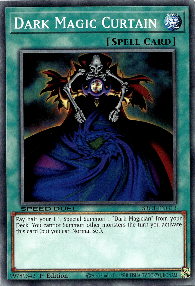 Dark Magic Curtain [SBC1-ENG13] Secret Rare - Card Brawlers | Quebec | Canada | Yu-Gi-Oh!