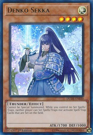 Denko Sekka [DUDE-EN030] Ultra Rare - Card Brawlers | Quebec | Canada | Yu-Gi-Oh!