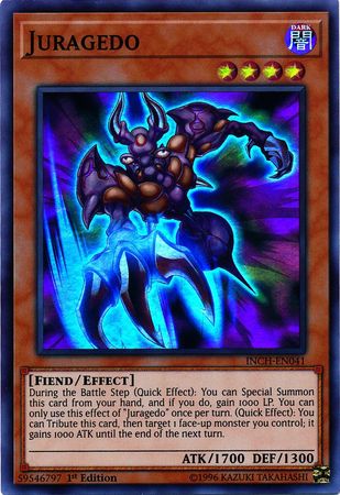 Juragedo [INCH-EN041] Super Rare - Yu-Gi-Oh! - Card Brawlers | Quebec | Canada |