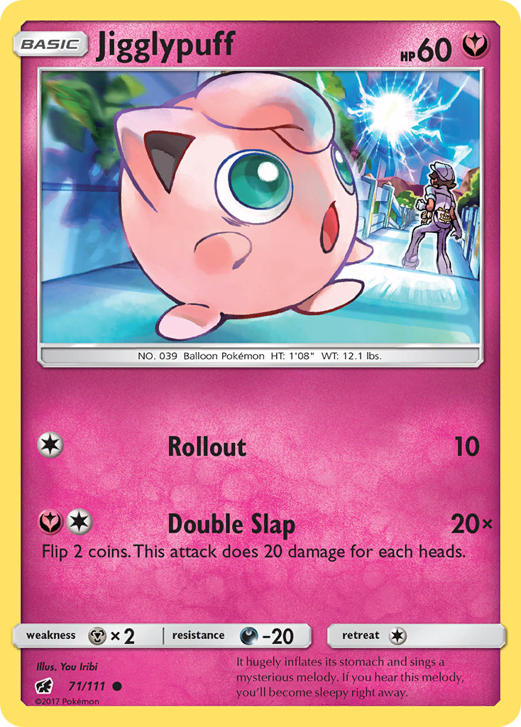 Jigglypuff (71/111) [Sun & Moon: Crimson Invasion] - Card Brawlers | Quebec | Canada | Yu-Gi-Oh!