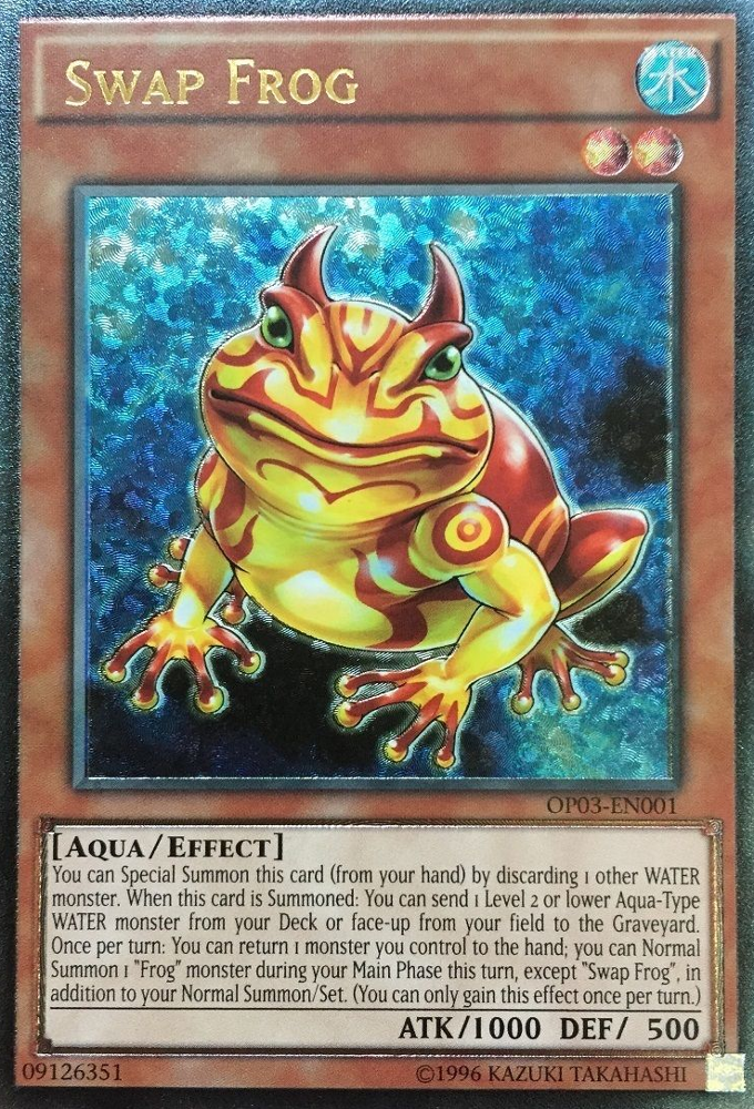 Swap Frog [OP03-EN001] Ultimate Rare - Yu-Gi-Oh! - Card Brawlers | Quebec | Canada |