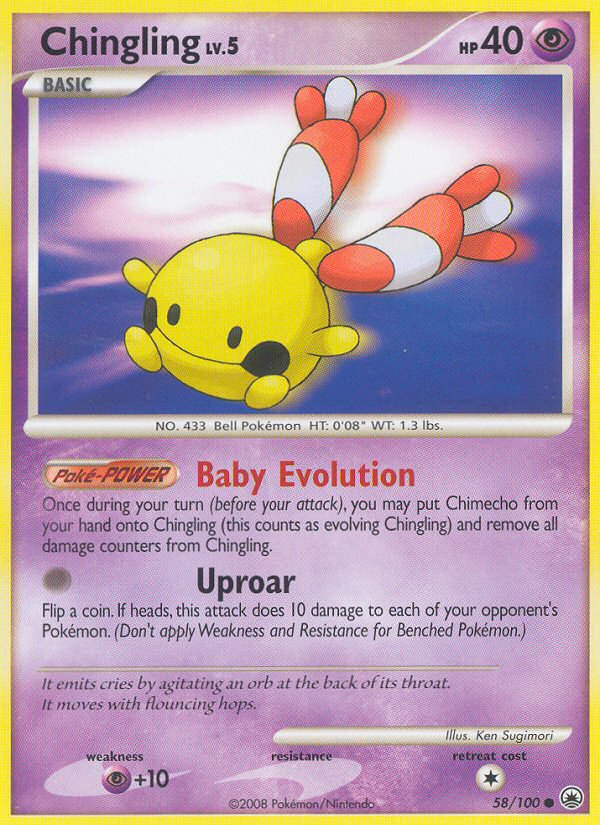Chingling (58/100) [Diamond & Pearl: Majestic Dawn] - Card Brawlers | Quebec | Canada | Yu-Gi-Oh!
