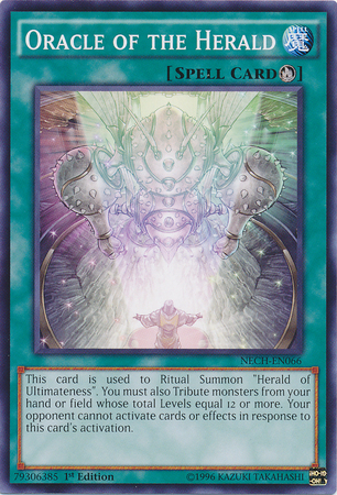 Oracle of the Herald [NECH-EN066] Common - Card Brawlers | Quebec | Canada | Yu-Gi-Oh!