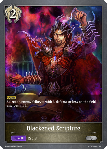 Blackened Scripture (BP01-139EN) [Advent of Genesis] - Card Brawlers | Quebec | Canada | Yu-Gi-Oh!