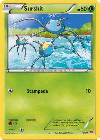 Surskit (16/30) [XY: Trainer Kit 2 - Latias] - Card Brawlers | Quebec | Canada | Yu-Gi-Oh!