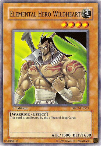 Elemental Hero Wildheart [DP03-EN003] Common - Card Brawlers | Quebec | Canada | Yu-Gi-Oh!