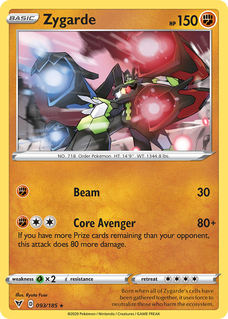 Zygarde (093/185) [Sword & Shield: Vivid Voltage] - Card Brawlers | Quebec | Canada | Yu-Gi-Oh!