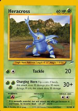 Heracross (41/105) [Neo Destiny Unlimited] - Card Brawlers | Quebec | Canada | Yu-Gi-Oh!
